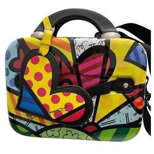 Heys America Britto A New Day Beauty Case Artsy w/shoulder strap and luggage tag